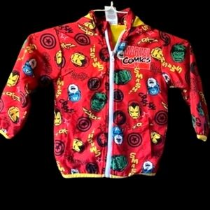 Marvel Light Hoodie Jacket Sz6